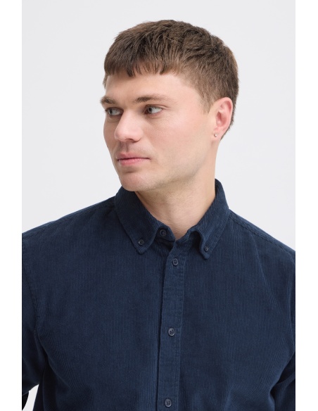 Chemise Côtelé Marine BHCOLIN BLEND - 4 | TOPS